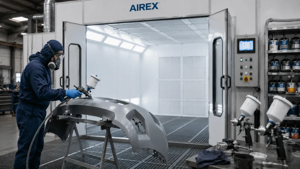 How Paint Spray Equipment Supports Better Workshop Performance