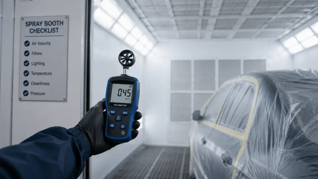 What Is a Velometer and Why Is It Used in Spray Booths?