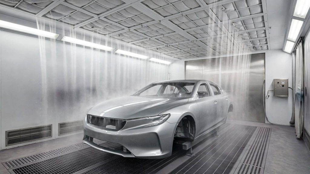 How Spray Booth Airflow Creates a Consistent Paint Finish